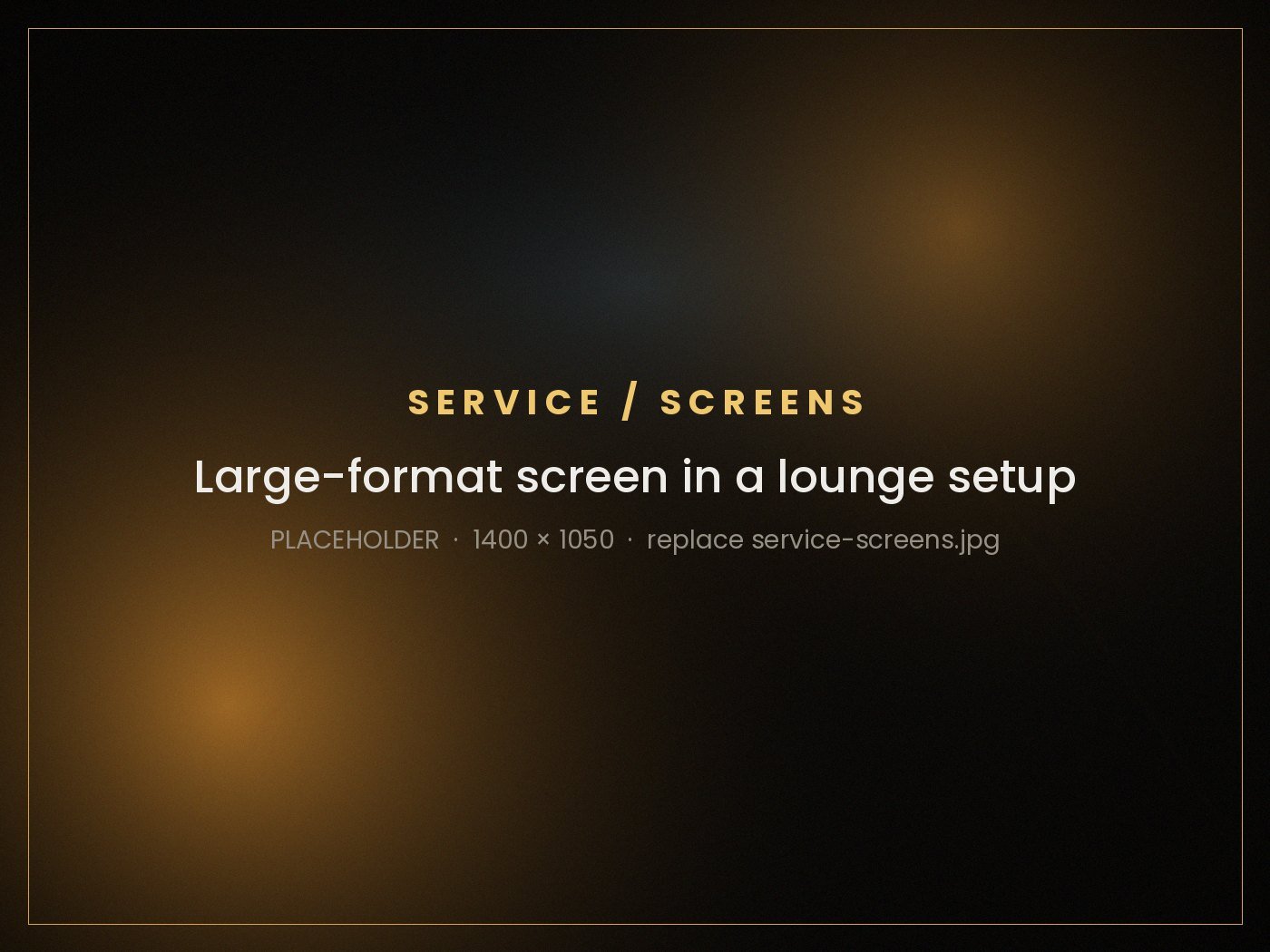Screen and Projector Rental